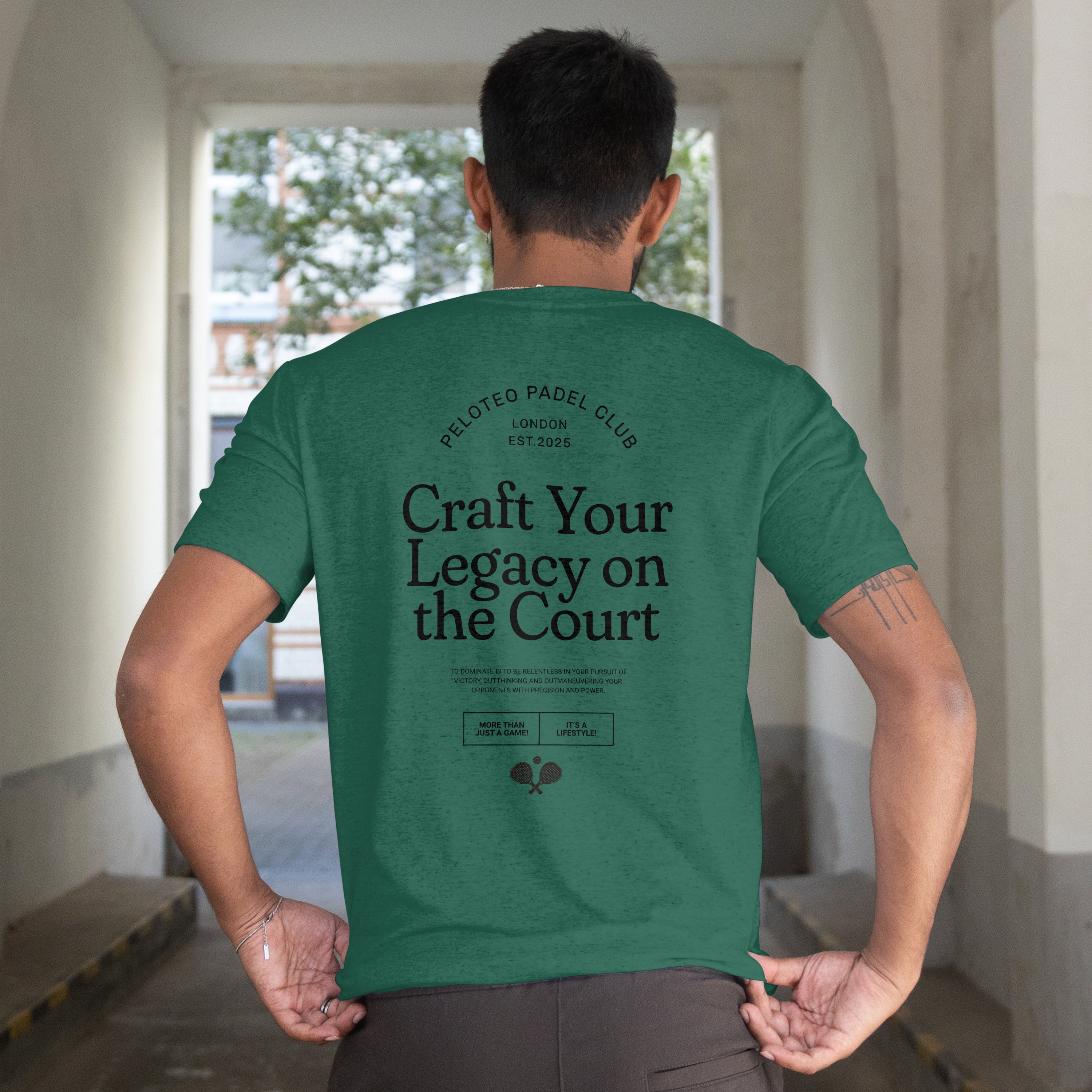 Peloteo 'Craft your legacy' T Shirt Unisex