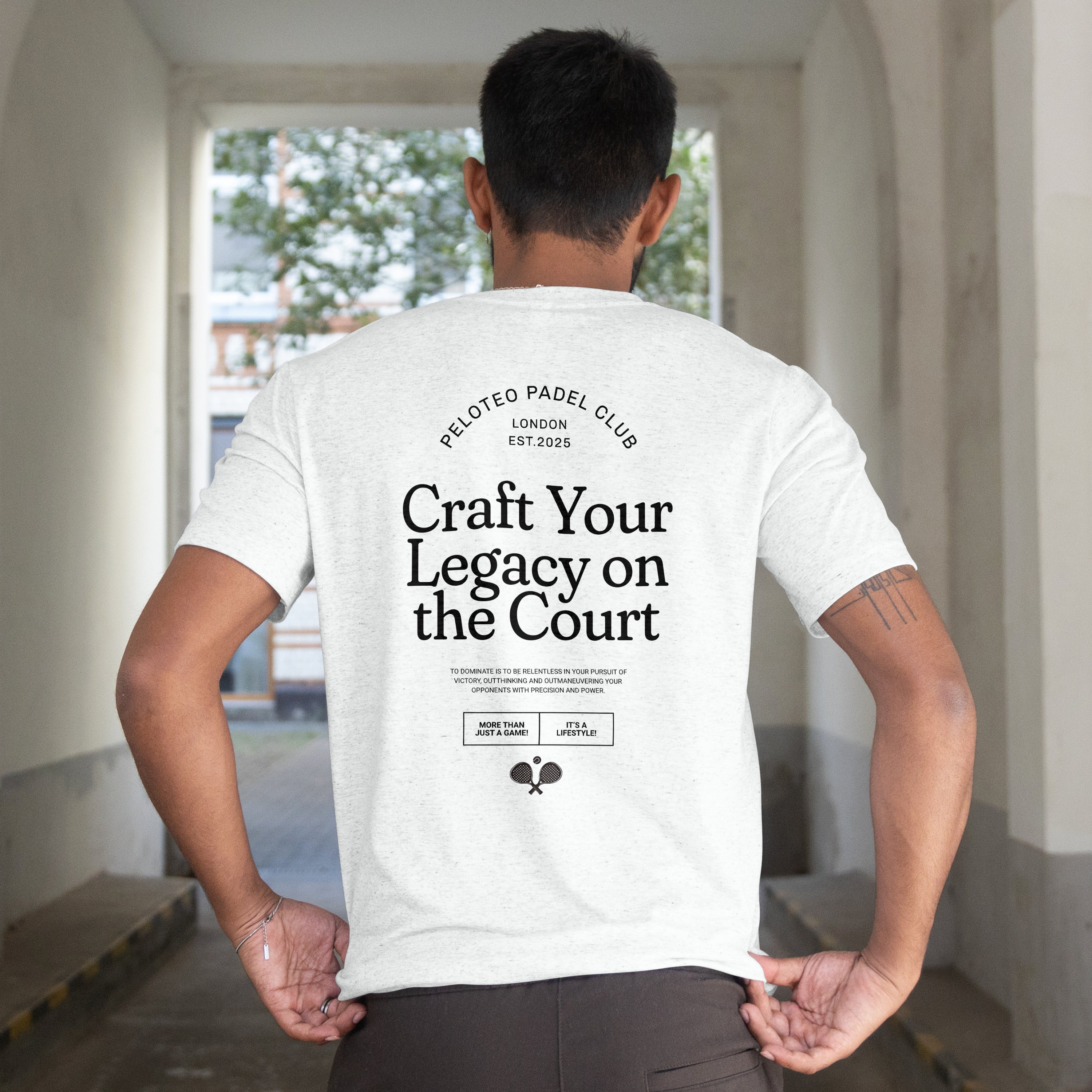 Peloteo 'Craft your legacy' T Shirt Unisex