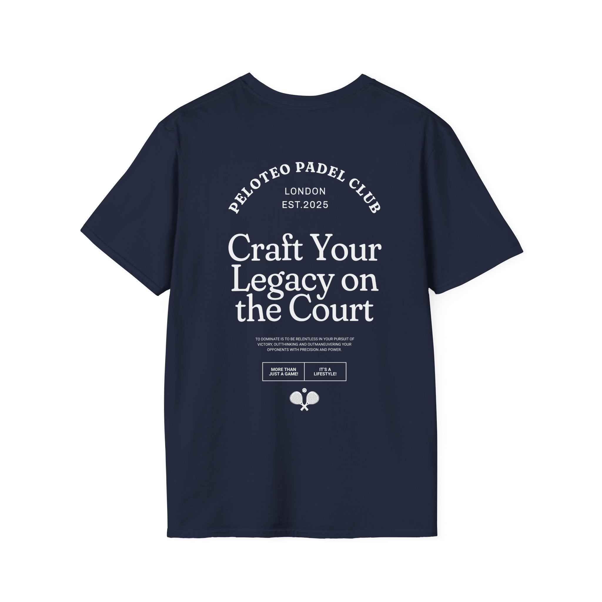 Peloteo 'Craft your legacy' T Shirt Unisex